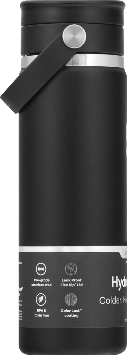 slide 2 of 11, Hydro Flask 20 Ounce Black Wide Mouth Coffee Bottle 1 ea, 1 ct