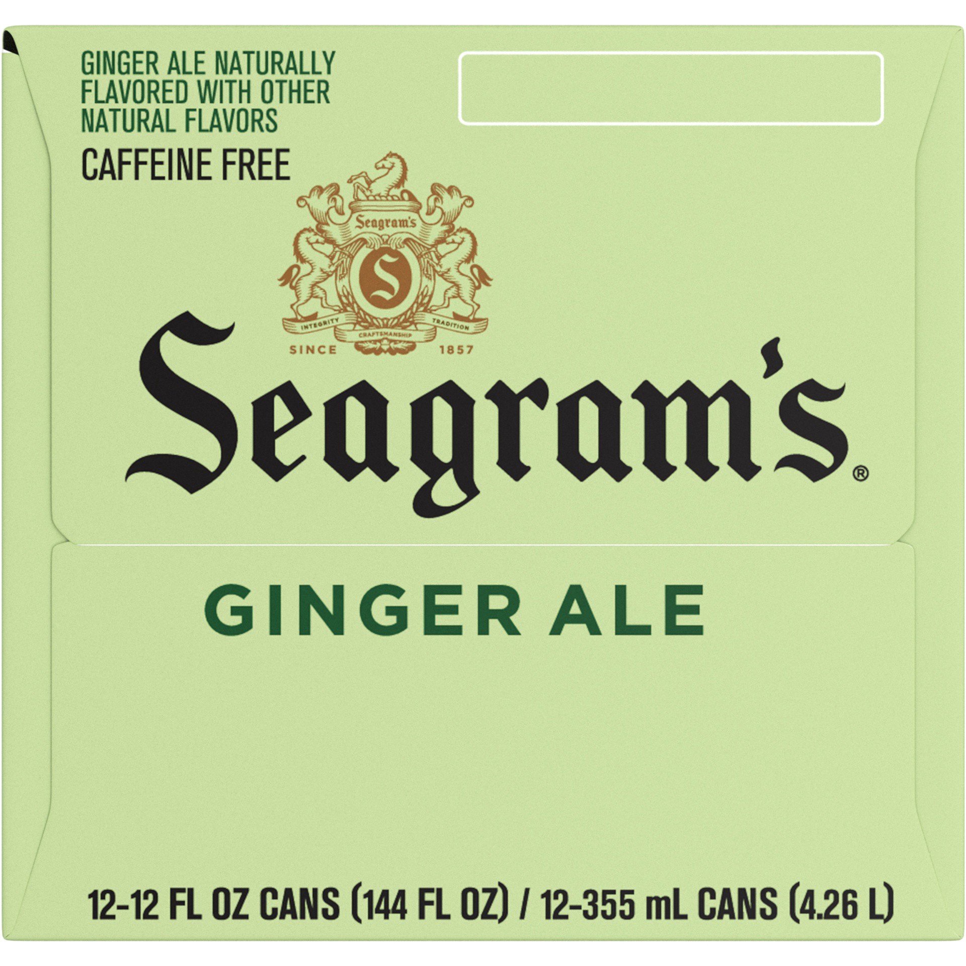 slide 15 of 15, Seagram's Ginger Ale, 12 ct; 12 fl oz