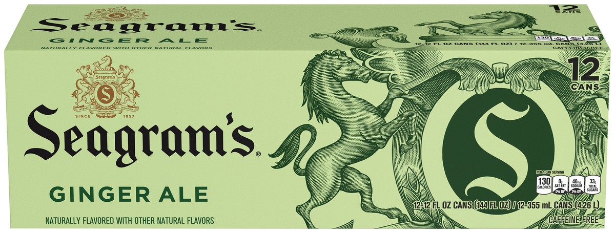 slide 1 of 15, Seagram's Soft Drink, 12 ct