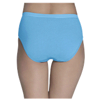 slide 11 of 13, Fruit of the Loom Women's Heather Low Rise Brief Panty, Size: 7, 6 ct