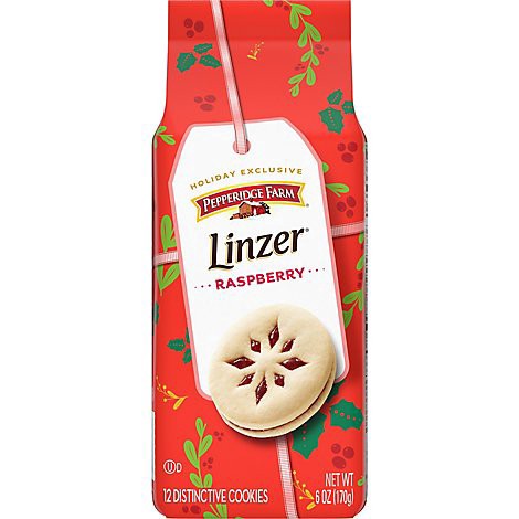 slide 1 of 1, Pepperidge Farm Linzer Raspberry Cookies - 6 Oz, 6 oz