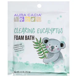 Aura Cacia Clearing Aromatherapy Foam Bath For Kids