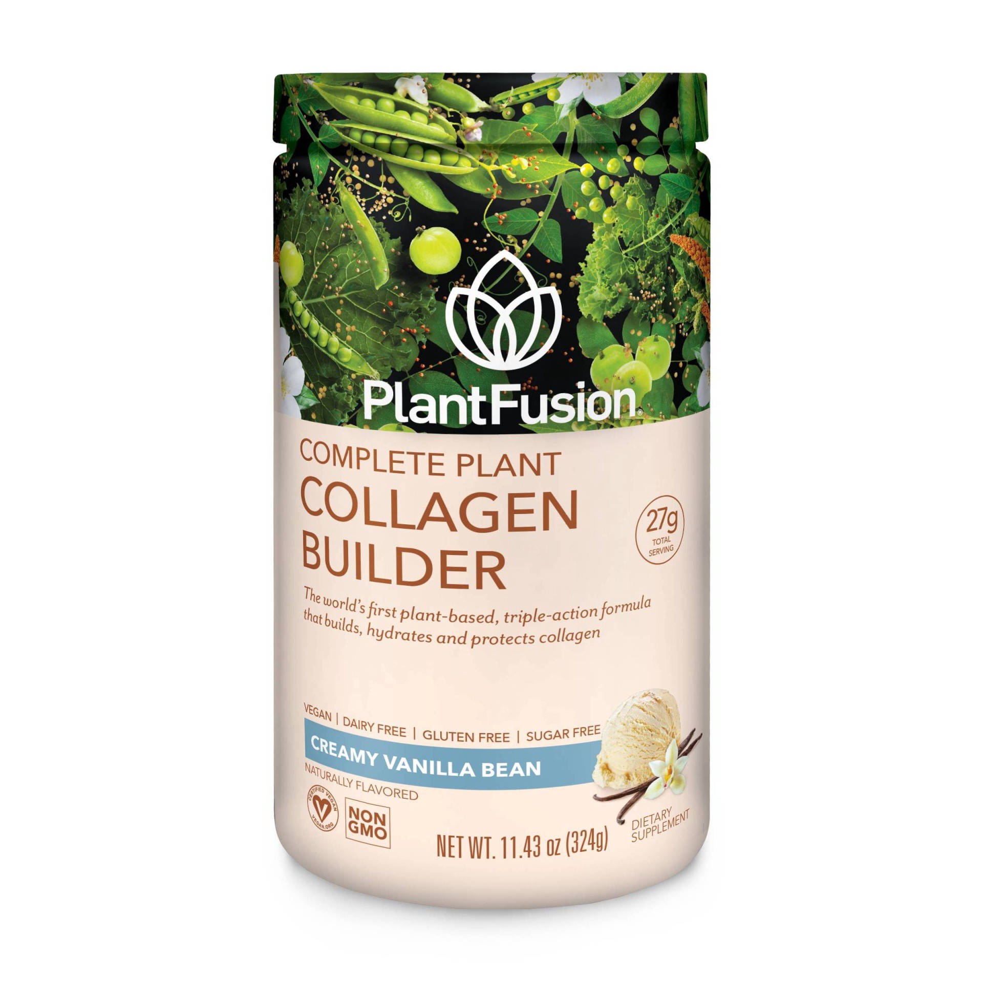 slide 1 of 7, PlantFusion Collagen Builder 11.43 oz, 11.43 oz