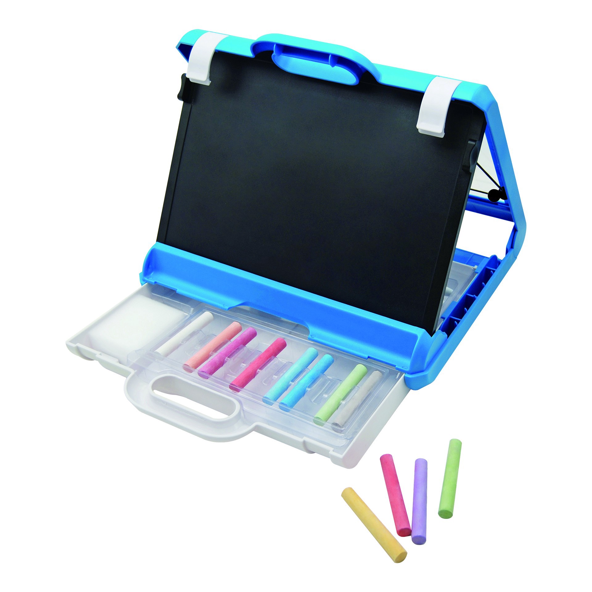 slide 2 of 5, On The Go Easel Art Set By Creatology, 13.62 in x 13.58 in x 2.91 in