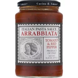 Cucina & Amore Arrabbiata Italian Pasta Sauce - 16.8 oz