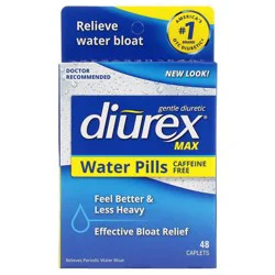 Diurex Max Diuretic Water Caplets