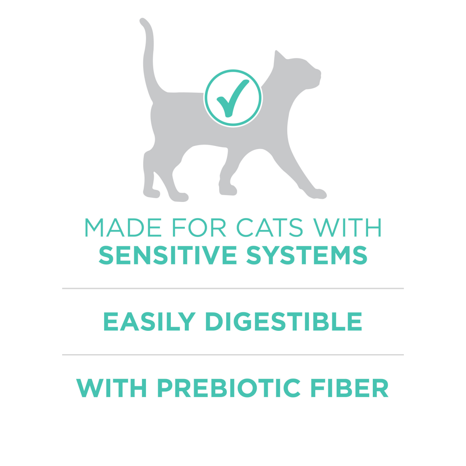 slide 3 of 5, ONE Purina ONE Sensitive Stomach, Sensitive Skin, Natural Dry Cat Food, +Plus Sensitive Skin and Stomach Formula - 3.5 lb. Bag, 56 ct