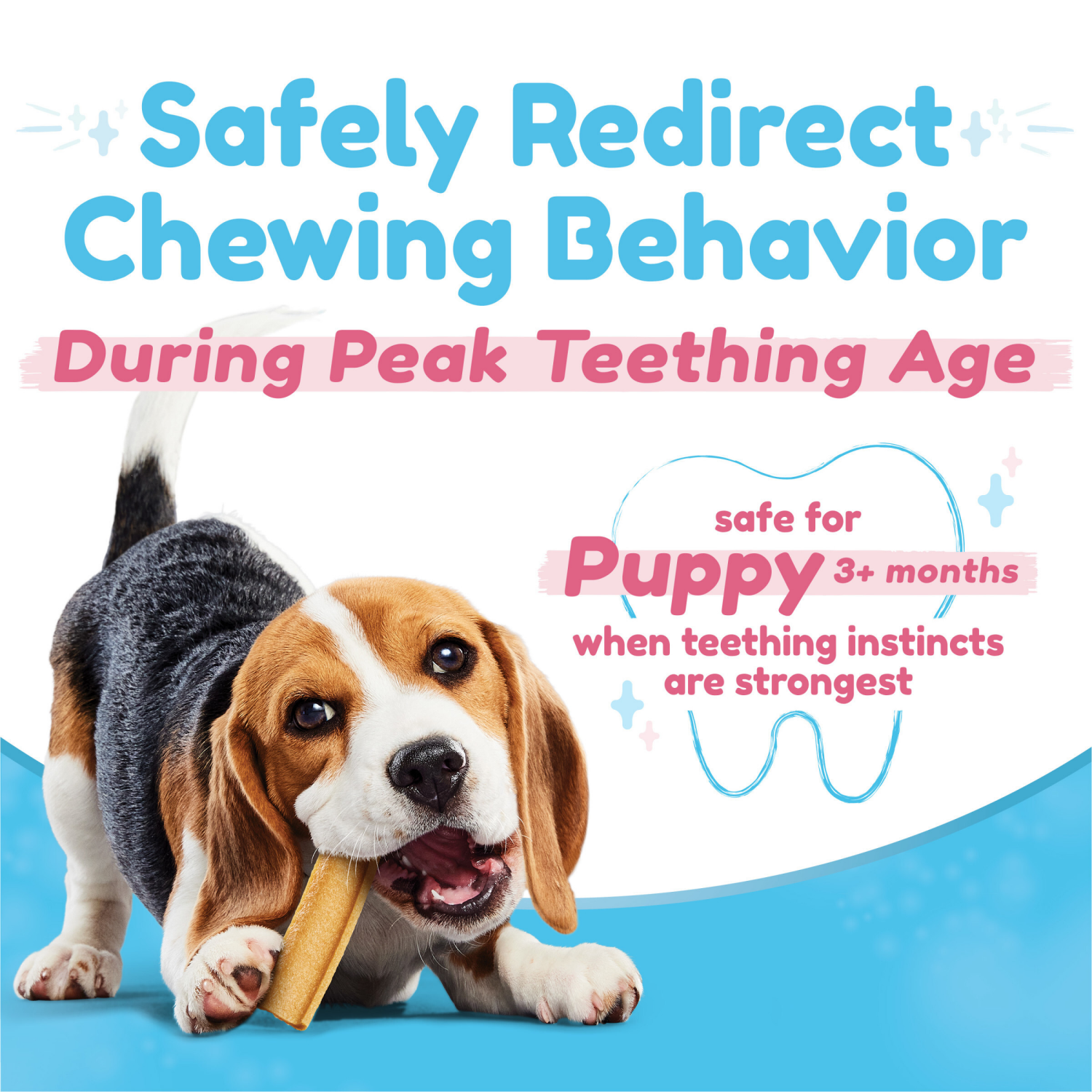 slide 5 of 8, Purina DentaLife Chicken Flavored Puppy Teething Chews, 17.3 oz