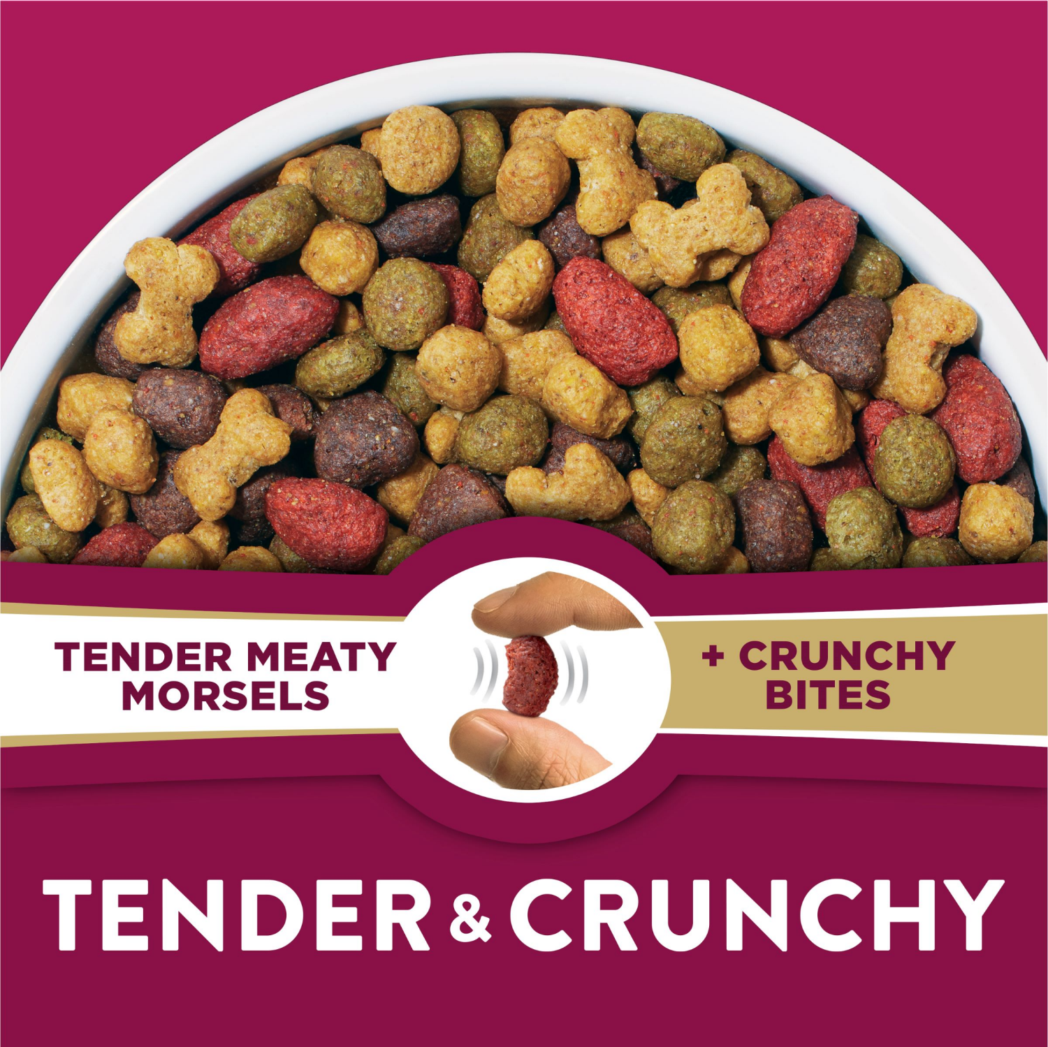 slide 2 of 8, Purina Dog Chow Tender & Crunchy Dog Food Lamb And Turkey 30 Lb, 30 lb