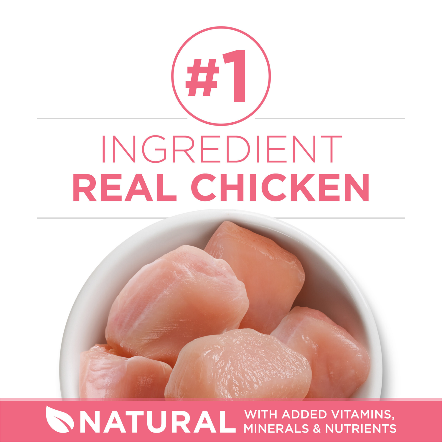 slide 4 of 8, ONE Purina ONE High Protein, Natural Dry Kitten Food, +Plus Healthy Kitten Formula - 16 lb. Bag, 16 lb