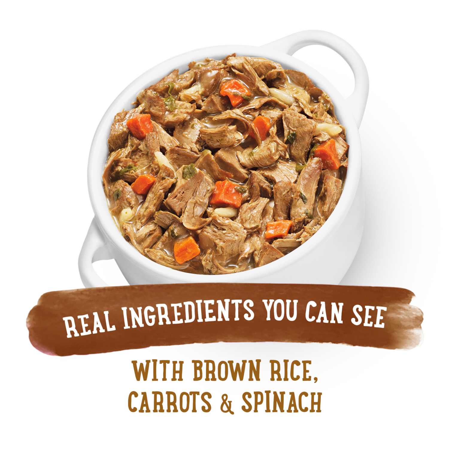 slide 2 of 8, Beneful Purina Beneful Freshly Prepared Meals Roasted Chicken Recipe With Brown Rice, Carrots and Spinach Wet Dog Food - 10 oz. Tub, 10 oz