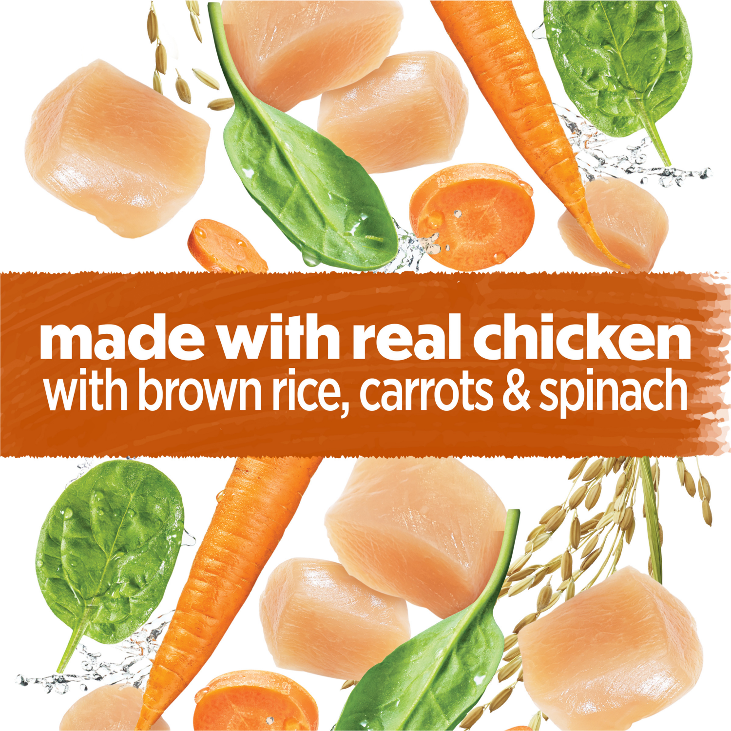 slide 4 of 8, Beneful Purina Beneful Freshly Prepared Meals Roasted Chicken Recipe With Brown Rice, Carrots and Spinach Wet Dog Food - 10 oz. Tub, 10 oz