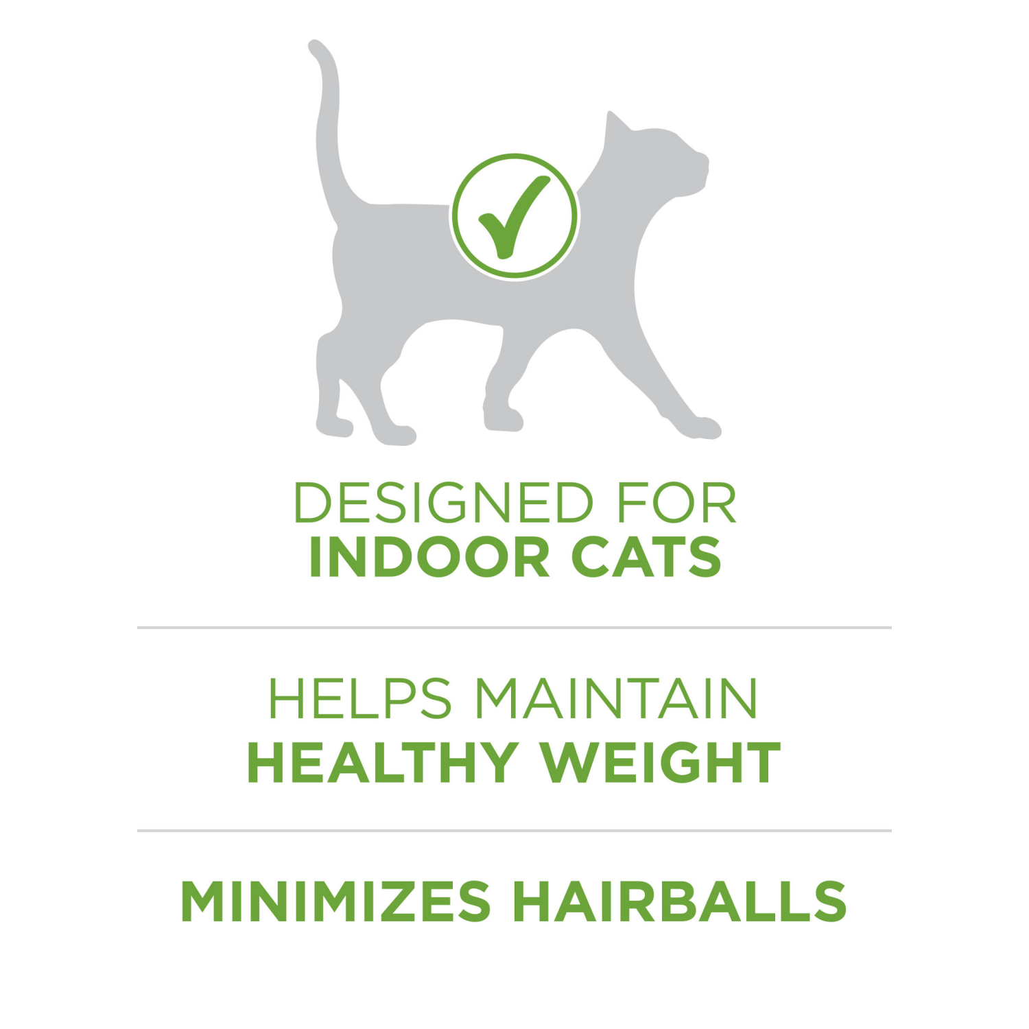 slide 3 of 5, Purina ONE Natural, Low Fat, Weight Control, Indoor Dry Cat Food, +Plus Indoor Advantage - 22 lb. Bag, 22 lb