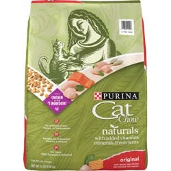 Cat Chow Purina Cat Chow Naturals With Added Vitamins, Minerals and Nutrients Dry Cat Food, Naturals Original - 13 lb. Bag