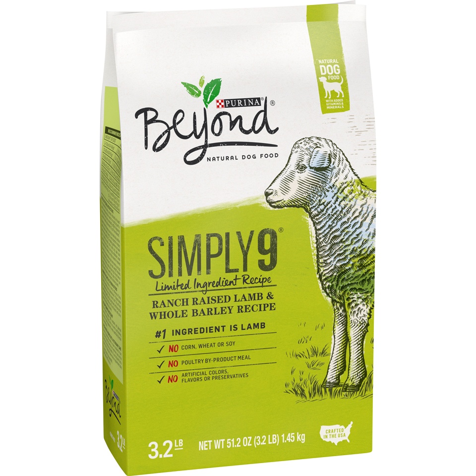 slide 3 of 9, Beyond Purina Beyond Simply Lamb and Barley Dog Food, 3.7 lb