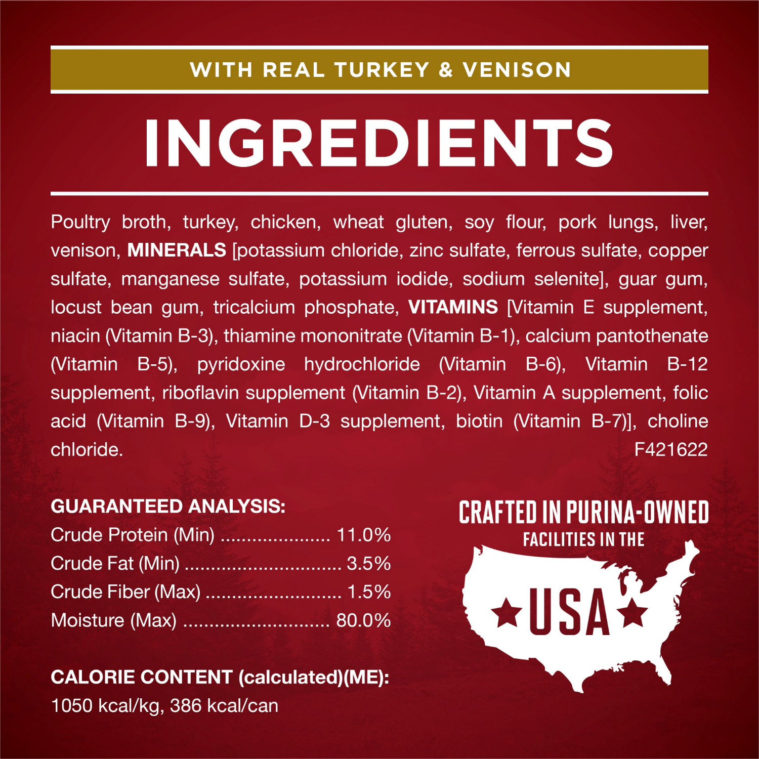 slide 5 of 8, ONE Purina ONE True Instinct Tender Cuts in Gravy With Real Turkey and Venison, and With Real Chicken and Duck High Protein Wet Dog Food Variety Pack, 19.50 lb