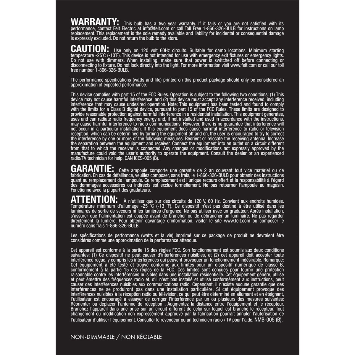 slide 2 of 2, Feit Electric 1 Watt LED Sparkling Globe Fairy Light Bulb 1 ea, 1 ct