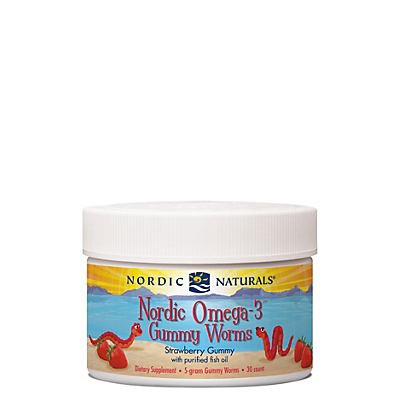 slide 1 of 1, Nordic Naturals Omega 3 Worms, 30 ct