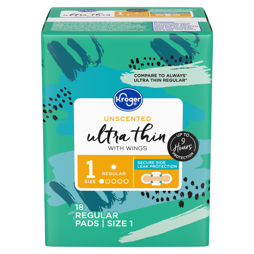 slide 1 of 1, Kroger® Ultra Thin Regular, 18 ct