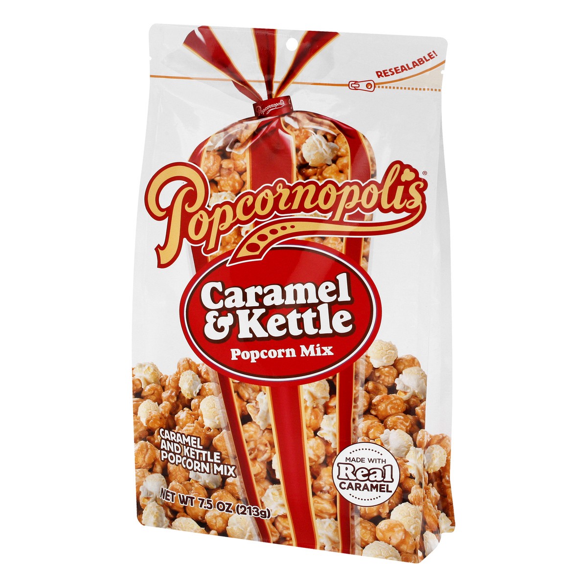 slide 8 of 13, Popcornopolis Caramel Kettle Popcorn Bag, 7 oz