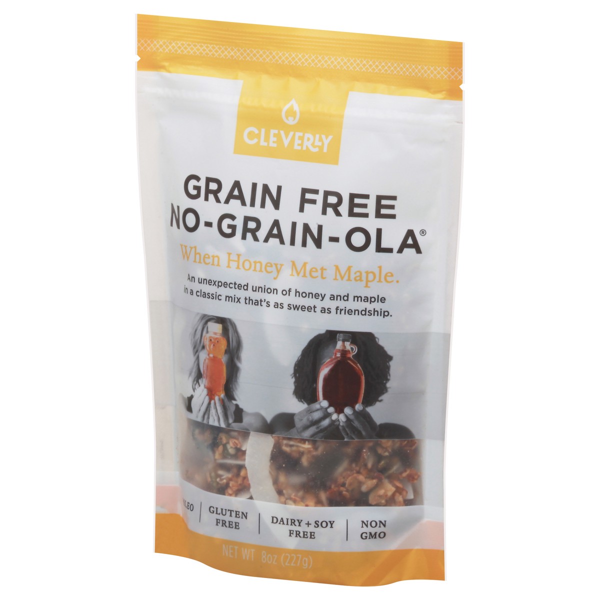 slide 9 of 14, Cleverly No-Grain-Ola Grain Free Honey Met Maple Granola 8 oz, 10 oz