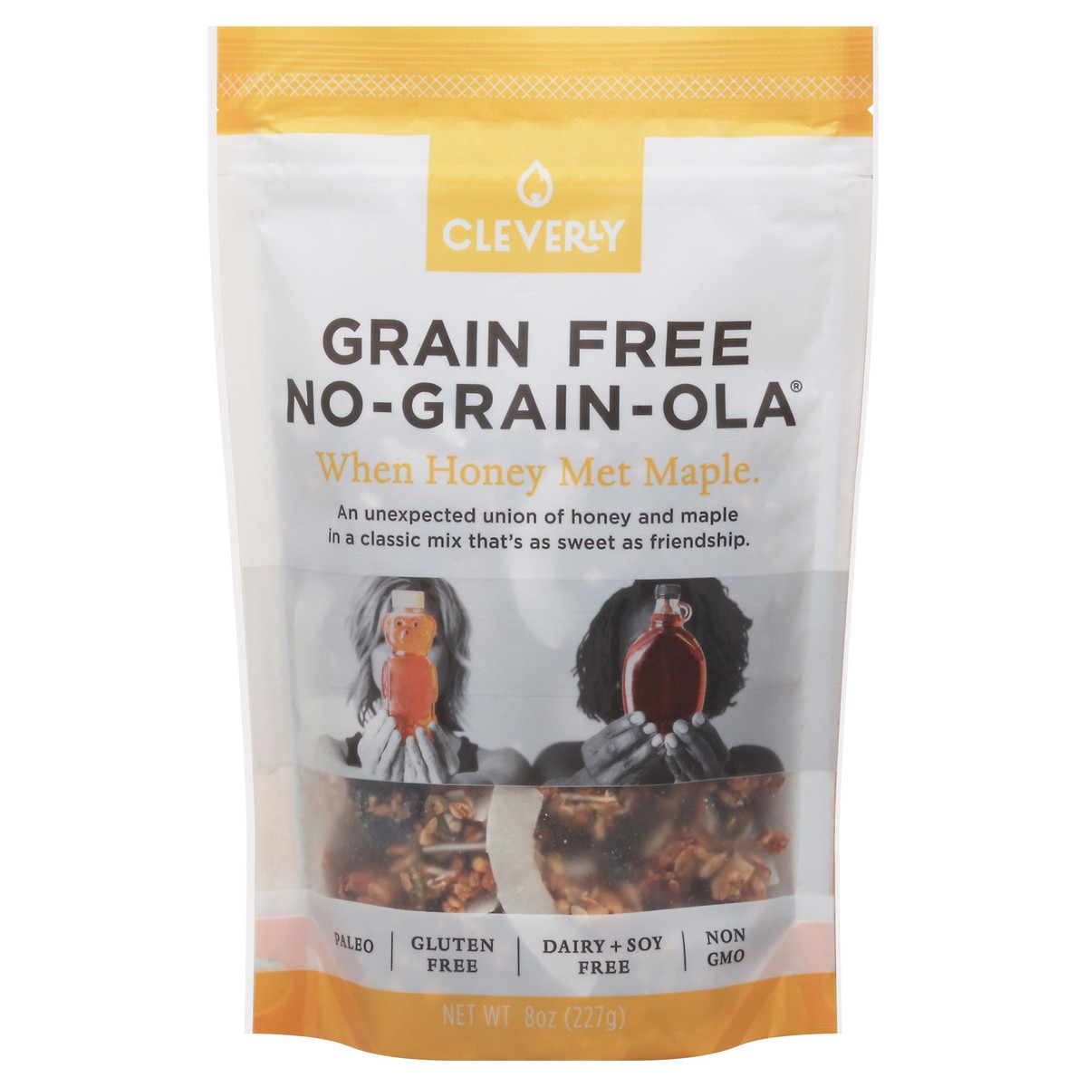 slide 10 of 14, Cleverly No-Grain-Ola Grain Free Honey Met Maple Granola 8 oz, 10 oz