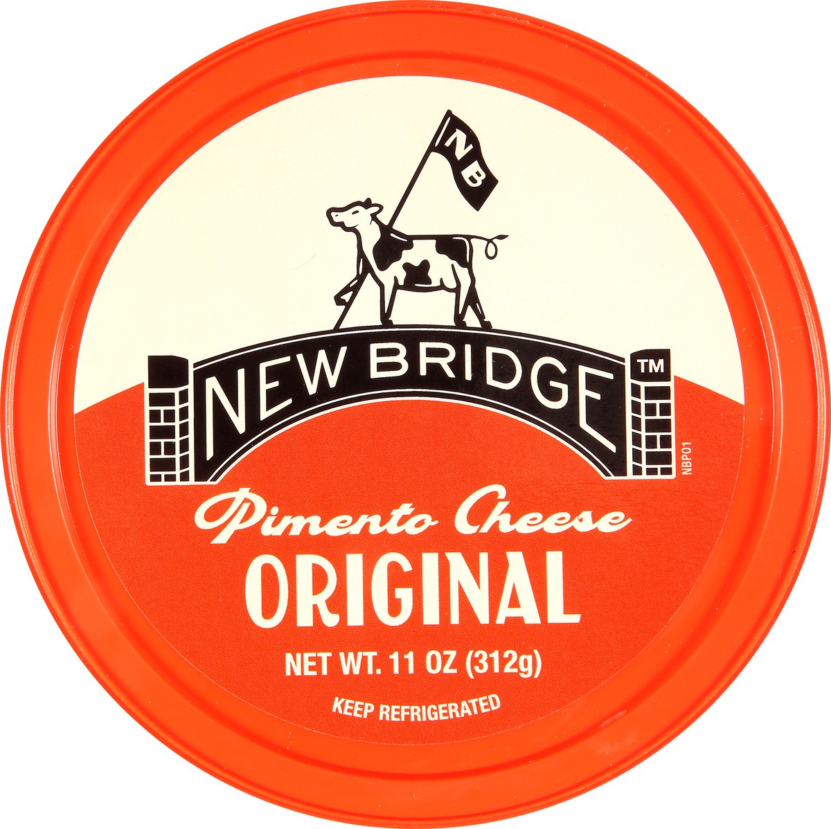 slide 6 of 9, New Bridge Pimento Cheese, 11 oz