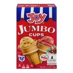 Joy Jumbo Ice Cream Cones
