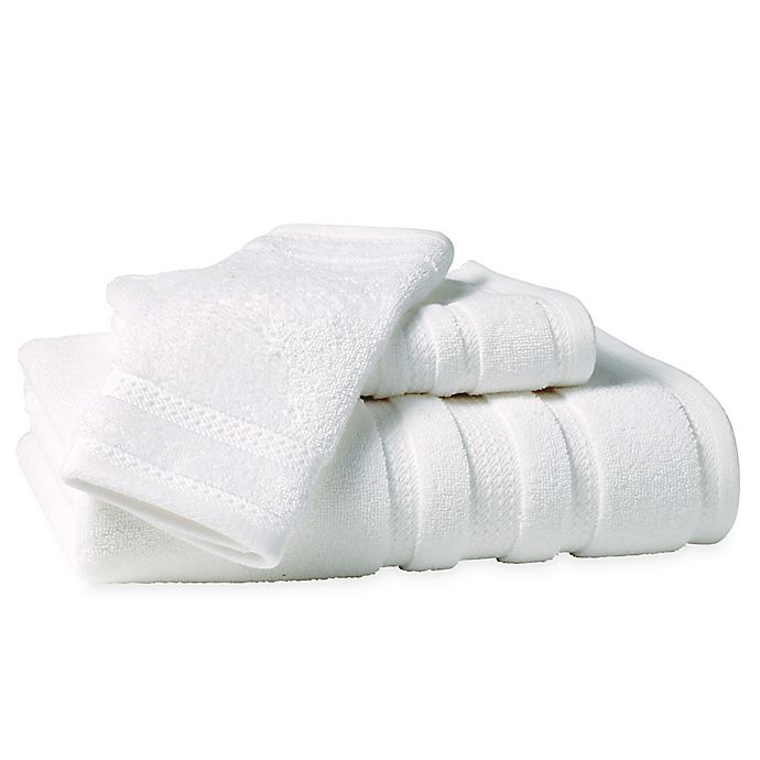 slide 2 of 4, DKNY Famous Maker Avenue Value Washcloth - White, 1 ct