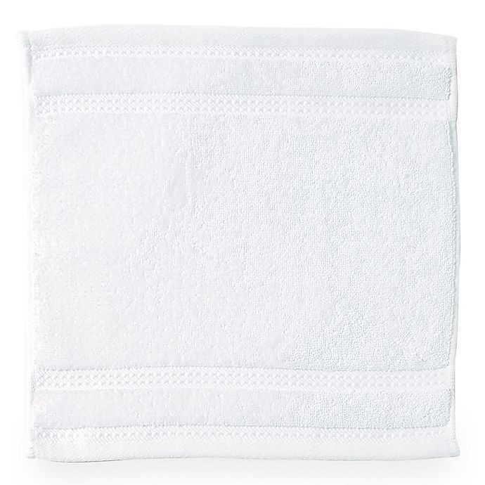 slide 4 of 4, DKNY Famous Maker Avenue Value Washcloth - White, 1 ct