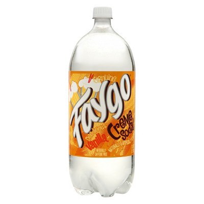 slide 1 of 4, Faygo Cream Soda, 67.6 oz