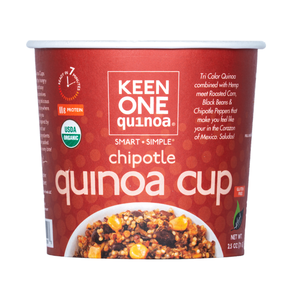 slide 1 of 1, Keen One Chipotle Quinoa Cup, 2.5 oz