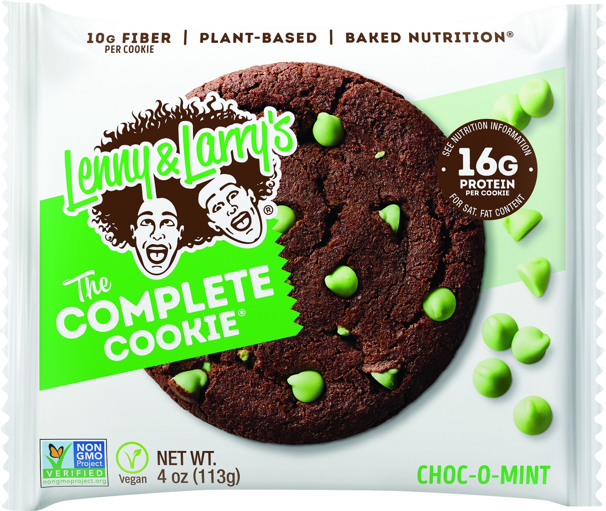 slide 3 of 6, Lenny & Larry's Choc-O-Mint The Complete Cookie 4 oz, 21 lb