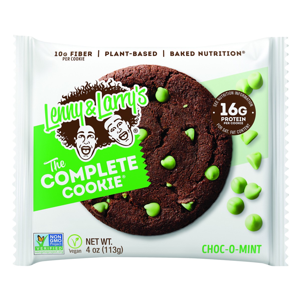 slide 2 of 6, Lenny & Larry's Choc-O-Mint The Complete Cookie 4 oz, 21 lb