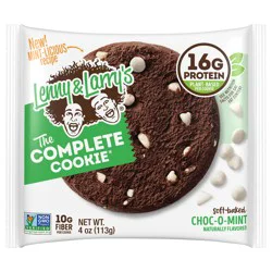 Lenny & Larry's The Complete Cookie, Choc-O-Mint, 4oz- 12ct
