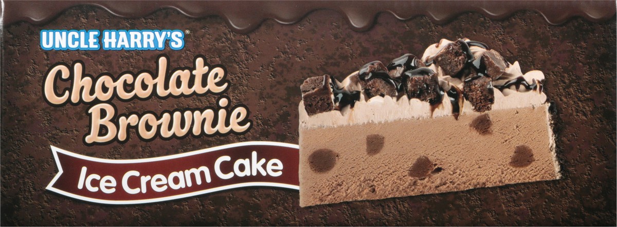 slide 14 of 14, Uncle Harry's Chocolate Brownie Ice Cream Cake 46 fl oz, 46 oz