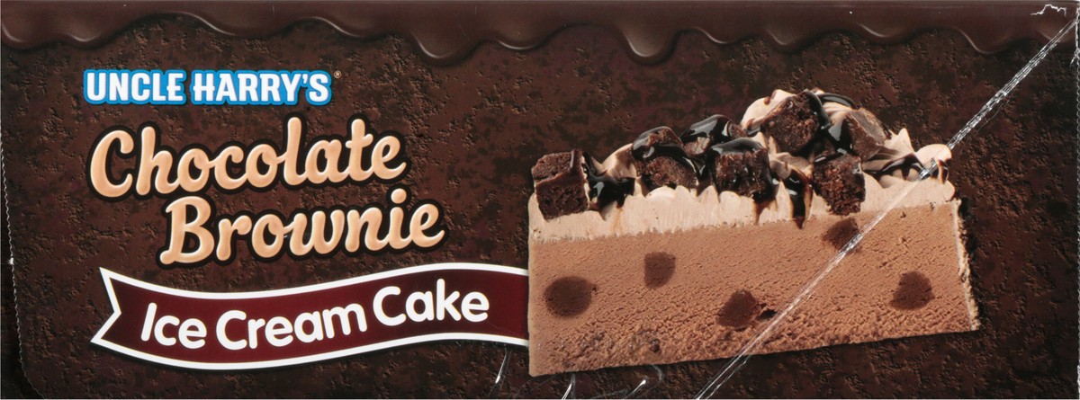 slide 8 of 14, Uncle Harry's Chocolate Brownie Ice Cream Cake 46 fl oz, 46 oz