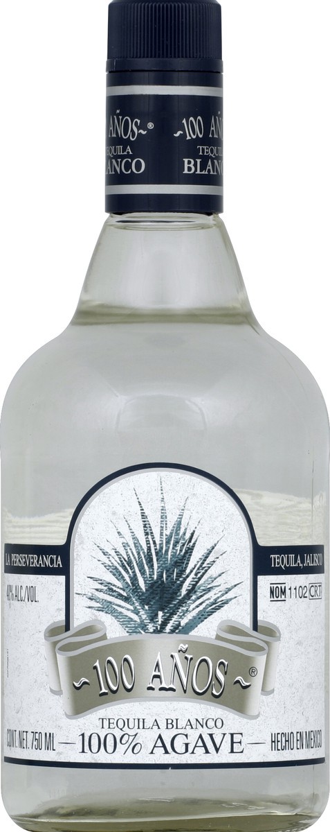 slide 2 of 2, Sauza 100 Años Blanco Tequila 750 ml, 750 ml