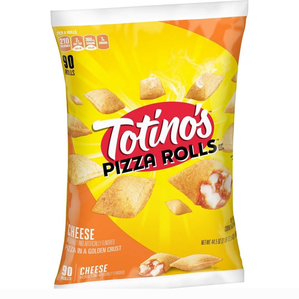slide 3 of 3, Totino's Pizza Rolls, Cheese, 90 ct; 44.5 oz