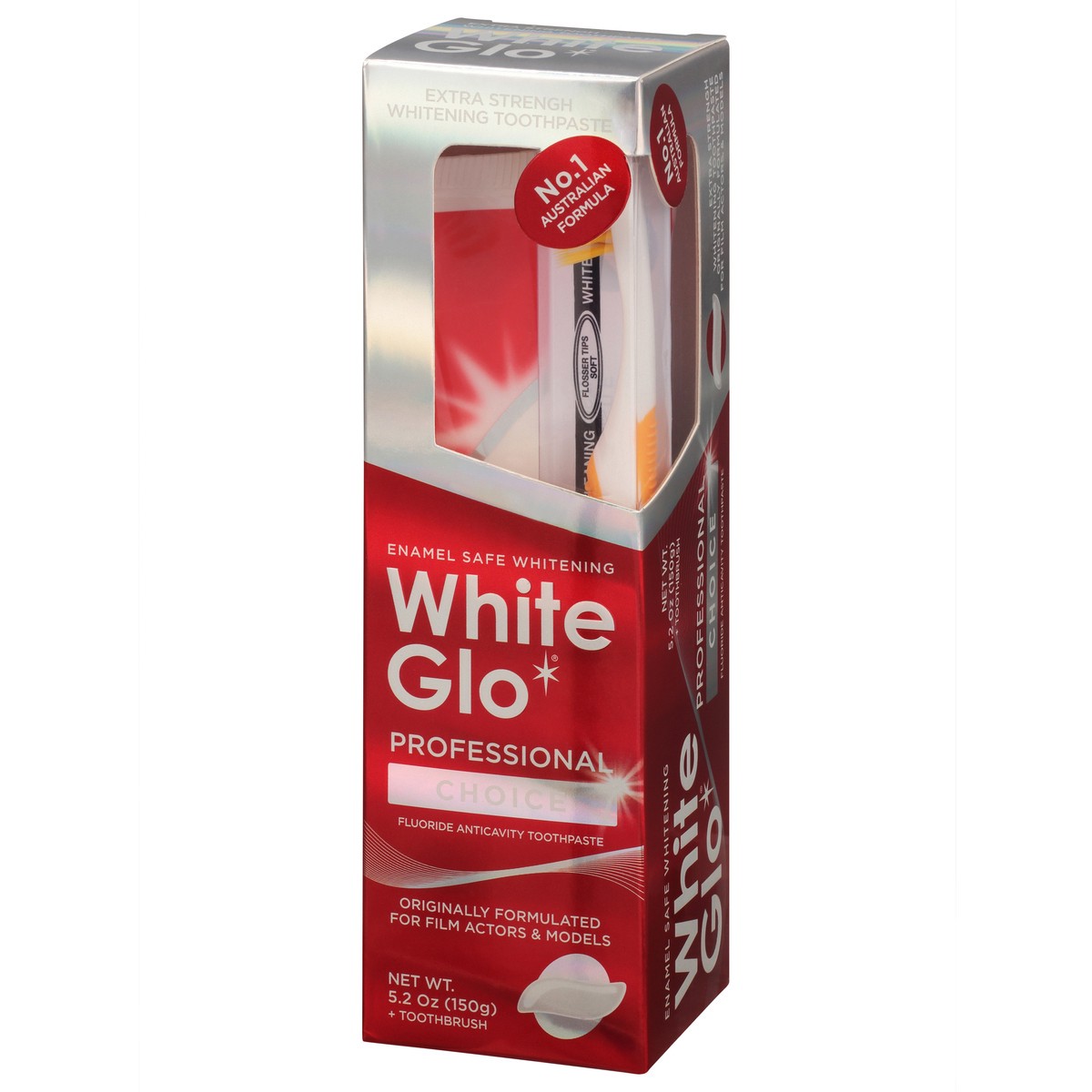 slide 3 of 12, White Glo Professional Choice Fluoride Anticavity Toothpaste Set 2 pc, 1 ct