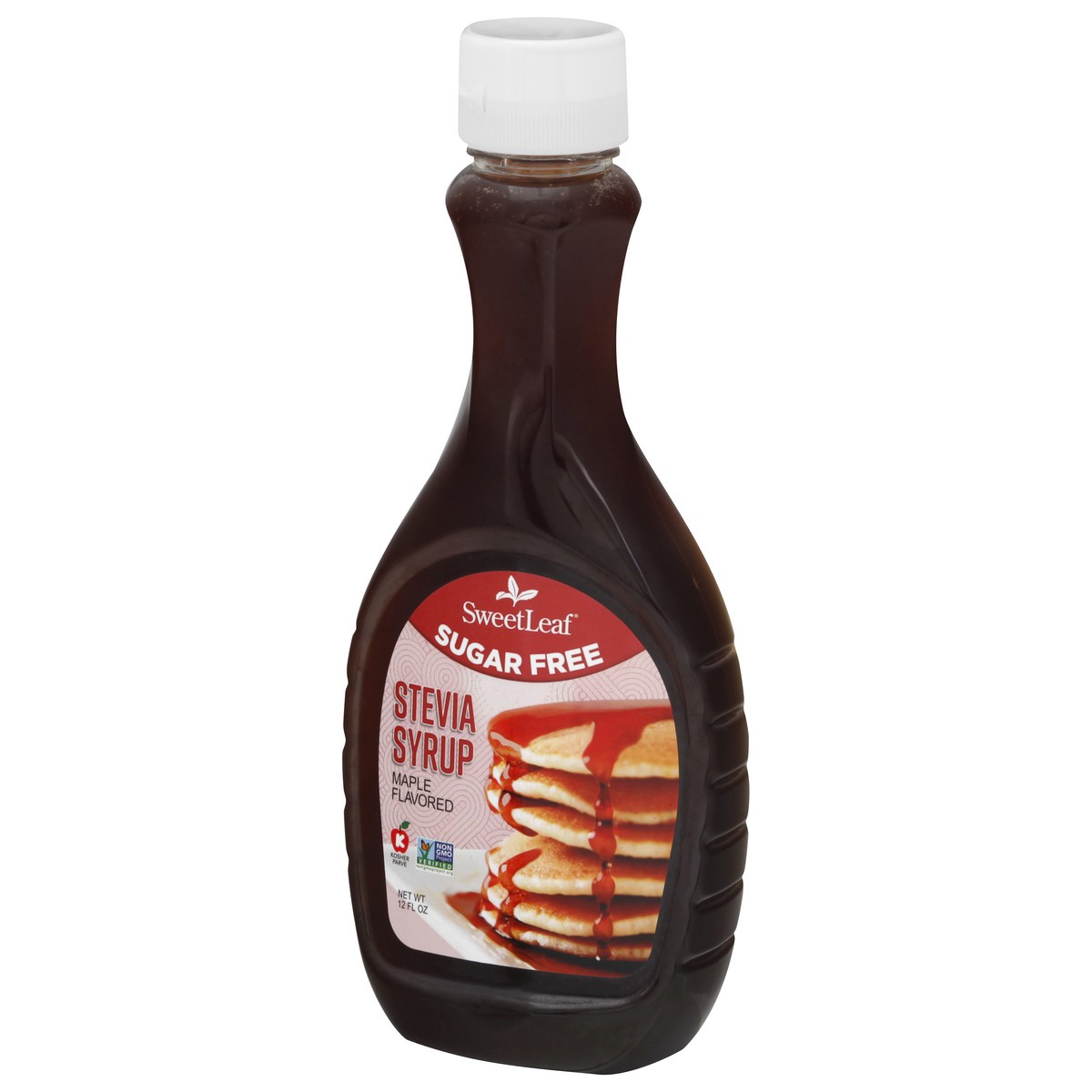 slide 9 of 10, SweetLeaf Zero Sugar Maple Flavored Stevia Syrup 12 fl oz, 12 fl oz