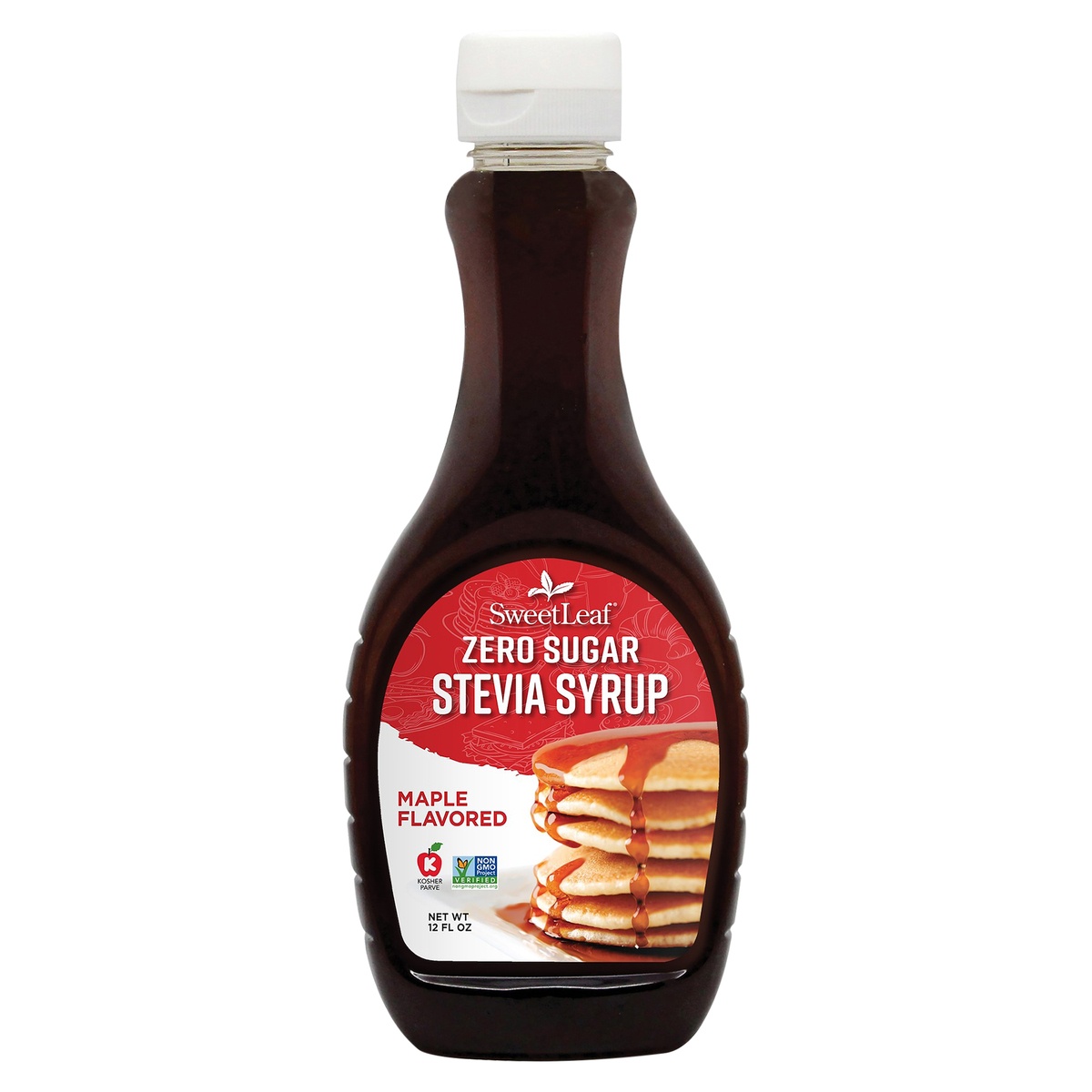 slide 8 of 8, SweetLeaf Maple Stevia Syrup, 12 oz