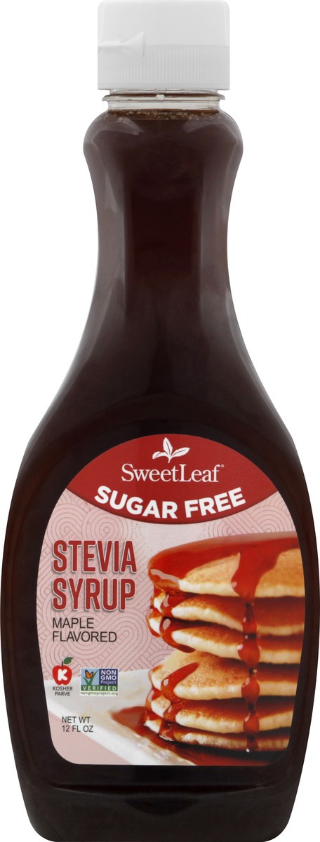 slide 6 of 10, SweetLeaf Zero Sugar Maple Flavored Stevia Syrup 12 fl oz, 12 fl oz