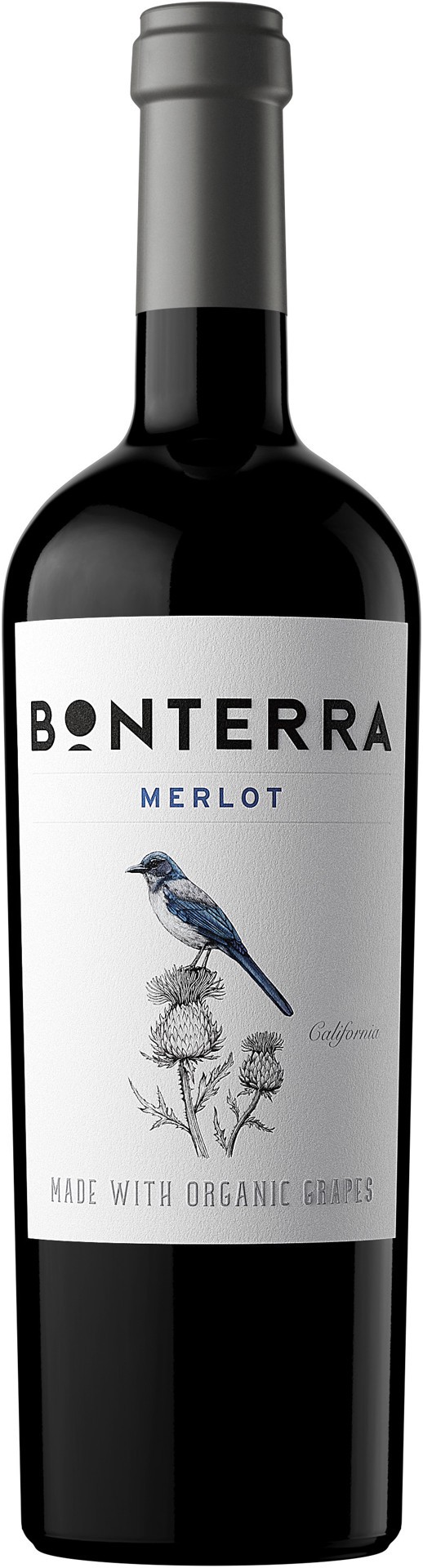 slide 1 of 1, Bonterra Merlot, 750 ml