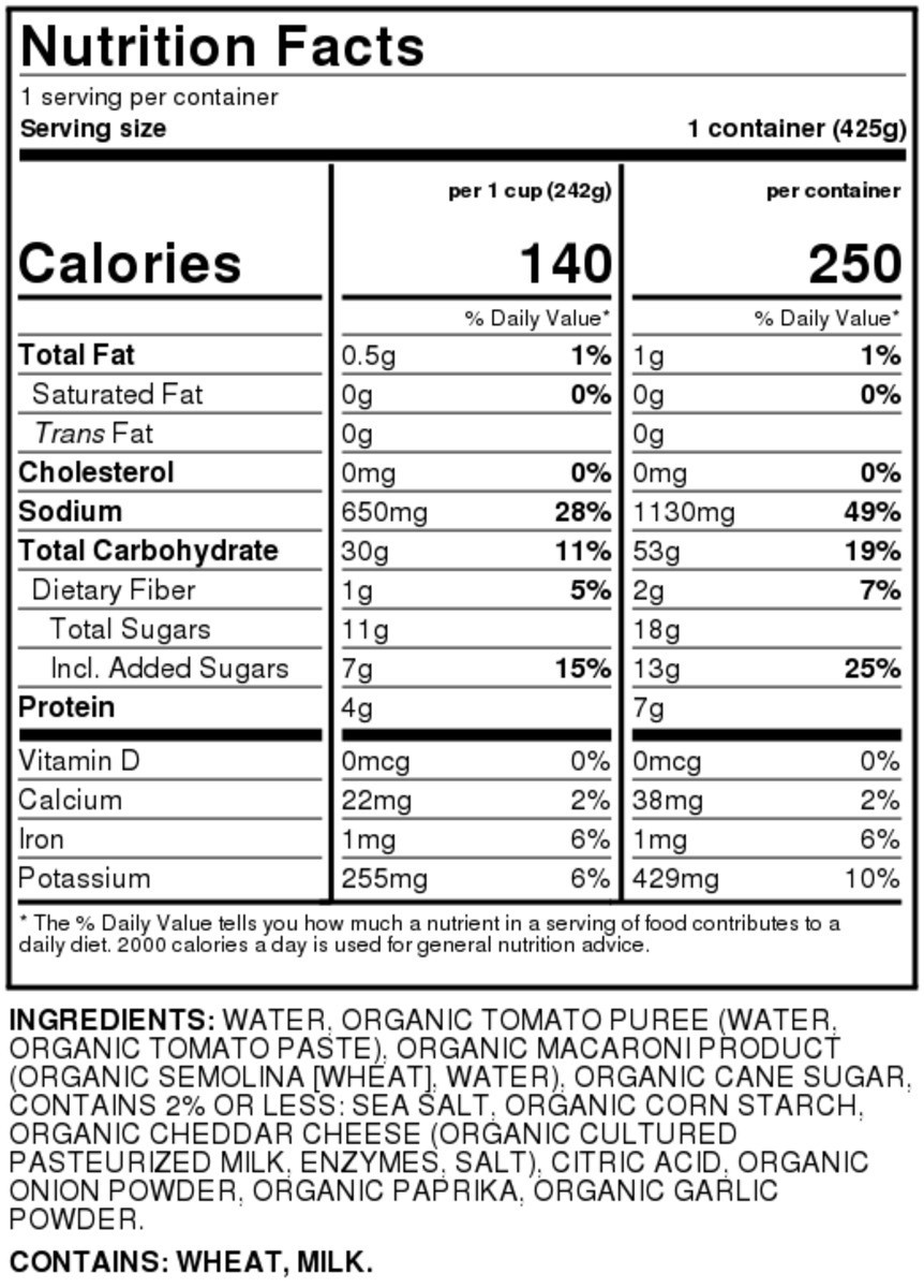 slide 2 of 9, Full Circle Market Pasta Rings In Tomato & Cheese Sauce, 15 oz