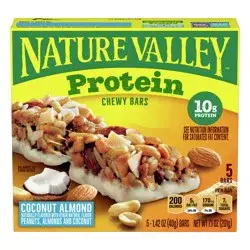 Nature Valley Coconut Almond Protein Chewy Bars 5 ea
