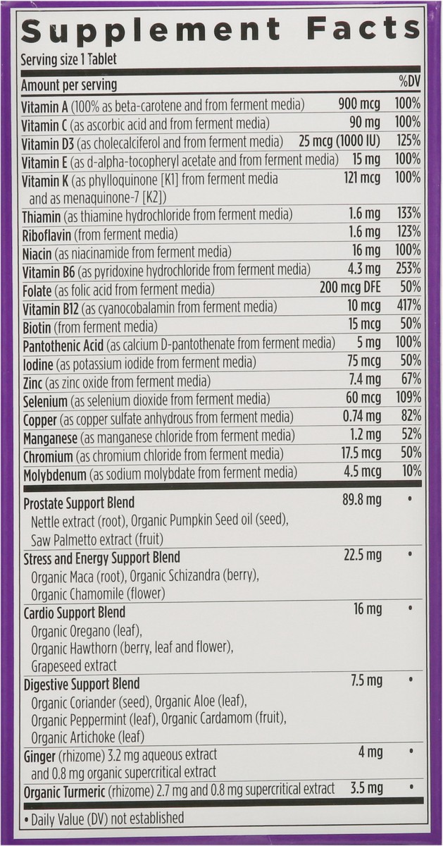 slide 2 of 9, New Chapter Every Man's One Daily 40+ Multivitamin, 72 ct