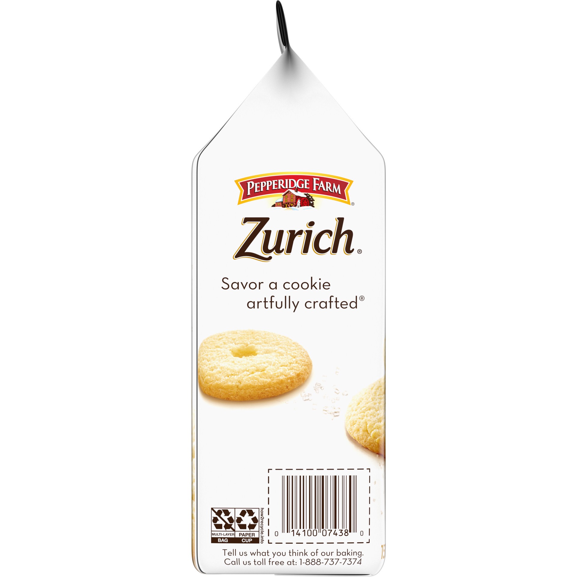 slide 7 of 9, Pepperidge Farm Zurich Sugar Cookies, 5.25 Oz Bag, 5.25 oz
