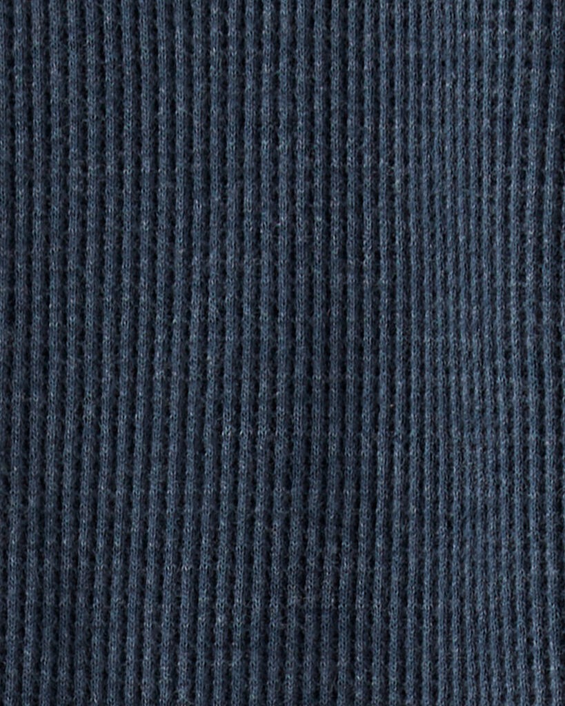 slide 4 of 4, Carter's Baby Boy Solid Cotton Long-Sleeve 2-Way Zip Sleep & Play Pajamas - Navy Navy Blue PRE, 1 ct