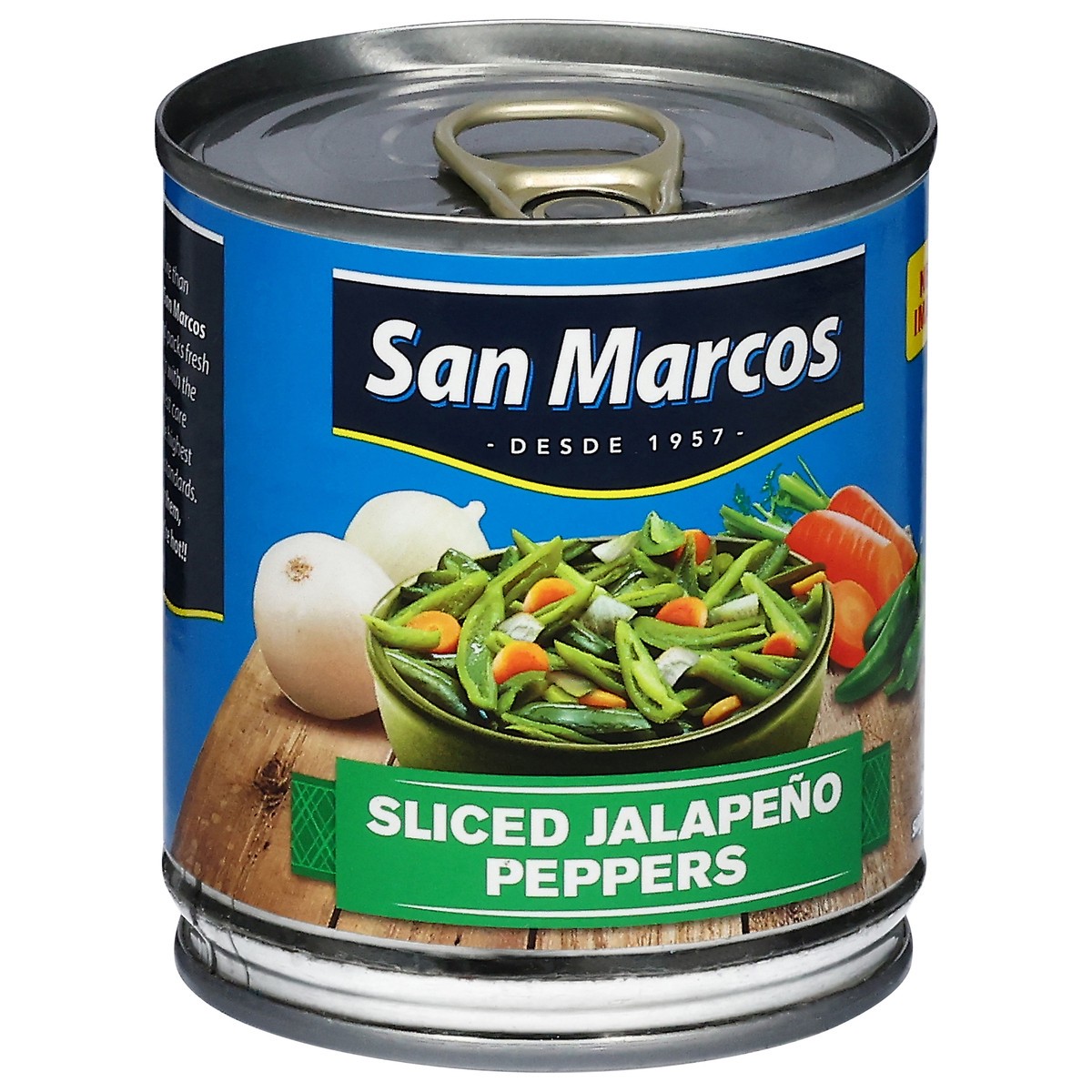 slide 4 of 12, San Marcos Sliced Jalapeno Peppers 7 oz, 7 oz